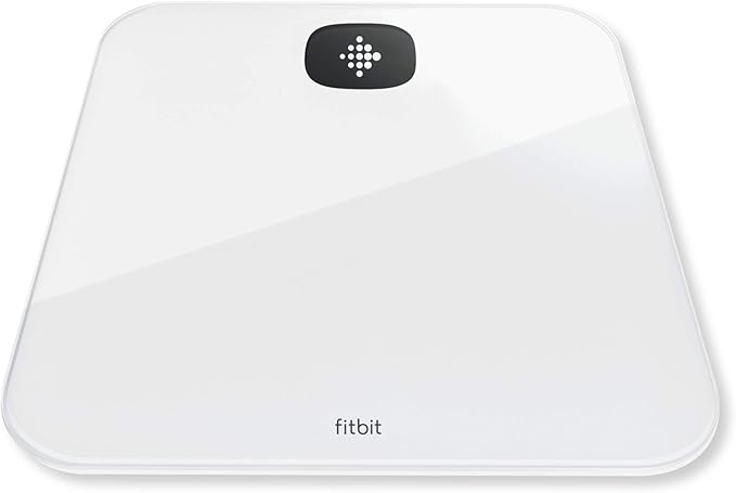Fitbit Aria Air Bluetooth Digital Body Weight and BMI Smart Scale, White