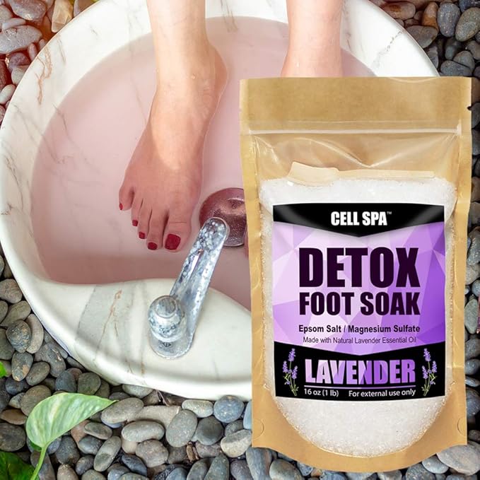 CS-900 Twice Powerful 6.5" x 5.5" Ion Detox Foot Bath Arrays Flat Dual Coil Stainless Steel Aqua Ionic Cleanse Array Compatible With Most 1/4" Plug Type Detox Machines (LAVENDER)