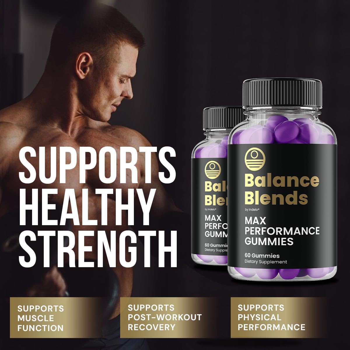 Balance Blends – Advanced Formula Supplement for Daily Health Support (60 Gummies)