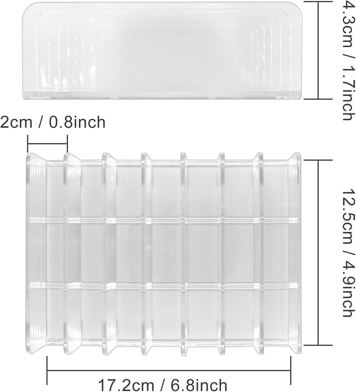 Makeup Organizer, Compact Makeup Palette Organize, for Bathroom Countertops, Vanities, Cabinets, Sleek Modern Cosmetics Storage Solution for - Eyeshadow Palettes, Contour Kits, Blush