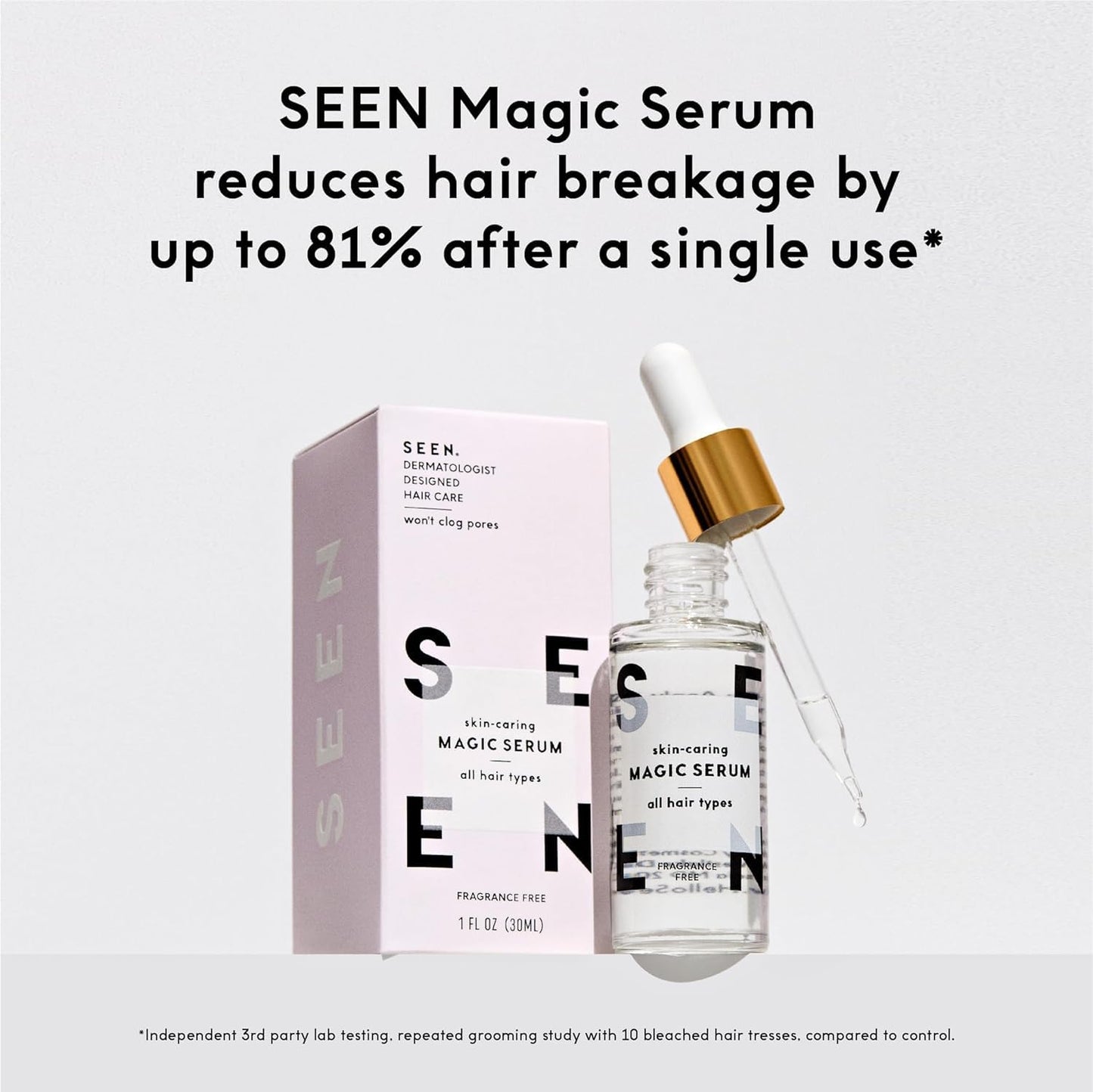 SEEN Discovery Kit - Fragrance Free - Non-Comedogenic & Sulfate-Free Hair Set- Dermatologist-Developed - Safe for Sensitive, Eczema & Acne Prone Skin