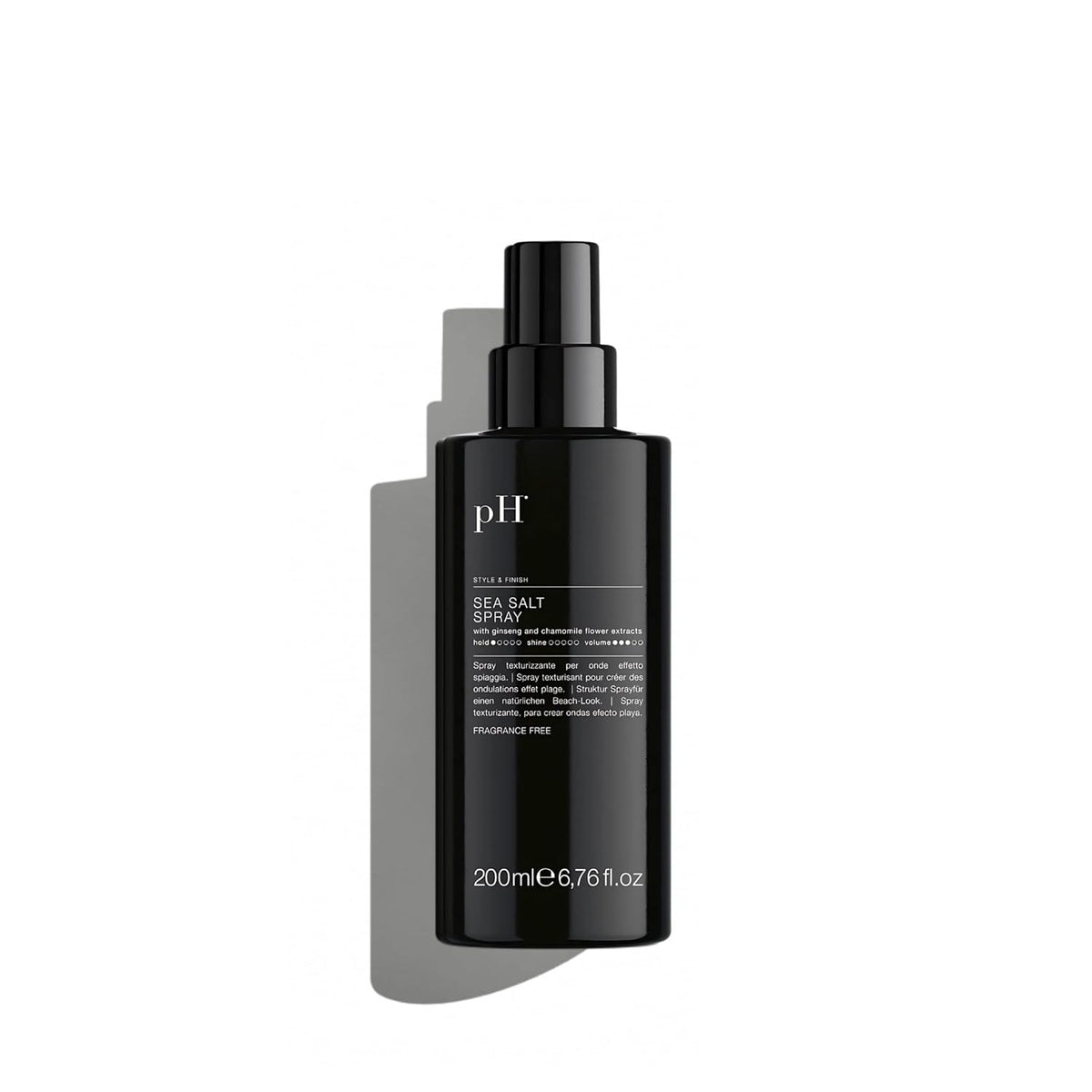 pH PURE HAIR Sea Salt Spray for Beach Waves - Volumizing Hair Spray for All Hair Types - Lightweight Unscented Formula for Textured Wavy Hair - Perfect for Curly, Wavy & Straight Hair - 6.76 Oz