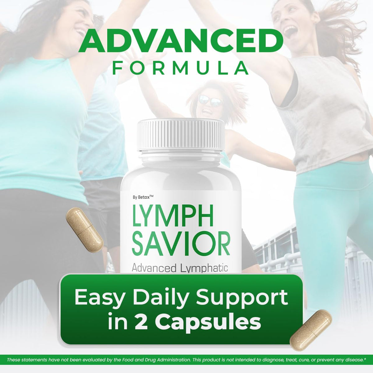 (3 Pack) Lymph Savior - Official Lymph Savior Capsules Advanced Formula with All Natural Ingredients, LymphSavior Pills for Wellness & Overall Health Support Reviews, 180 Capsules for 3 Months