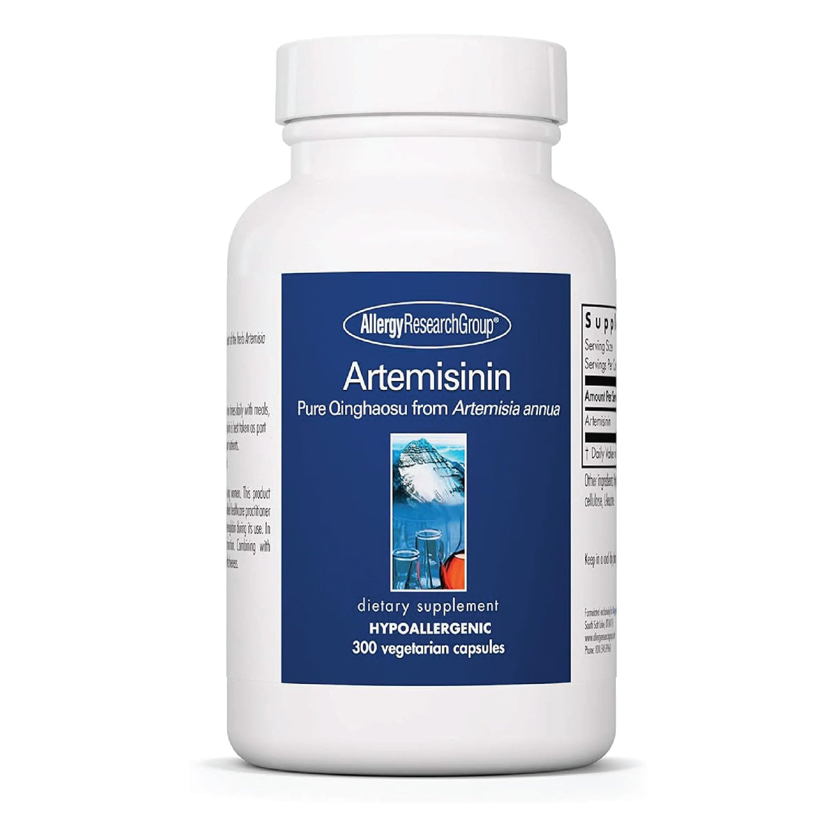 ARG Artemisinin - Delivers 200 mg Concentrated Sweet Wormwood Extract per Serving - Supports Immune and Digestive Health - Hypoallergenic & Vegetarian - 150 Servings - 300 Capsules