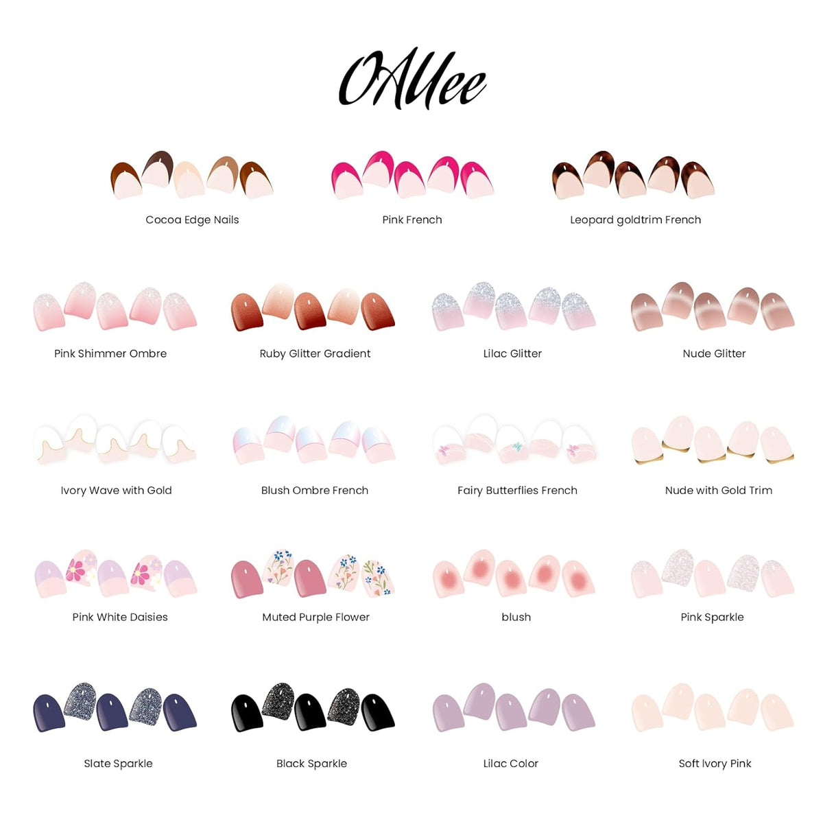 Semi Cured Gel Nail Strips | Built-In Gel Top Coat | UV Light Required | Salon Quality, Easy Application And Removal (Blush)