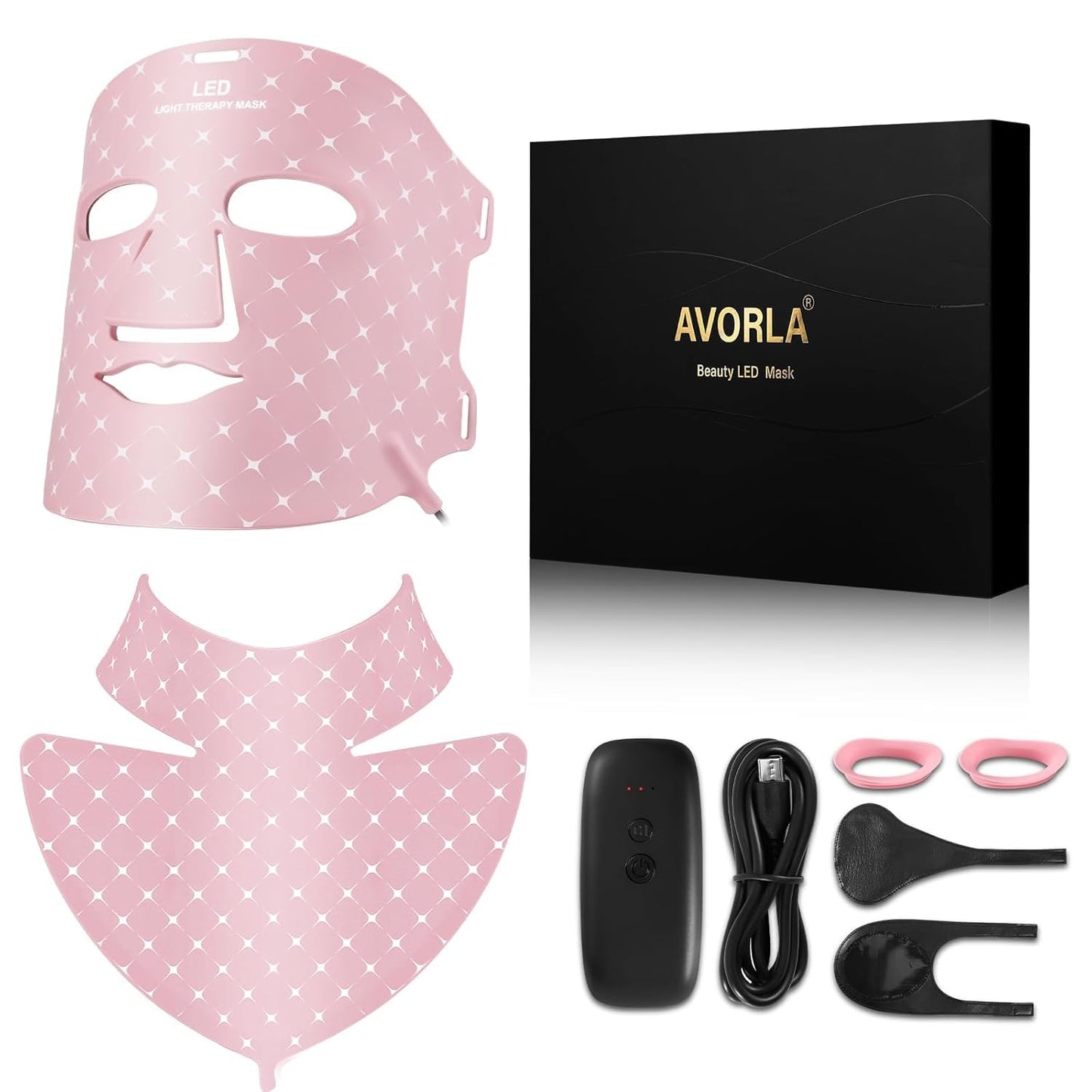 Beauty LED Light Mask -infrared light therapy red light therapy led facial light Photons Facial Skin Care Wrinkle reduce anti-acne facial light acne treatment beauty device