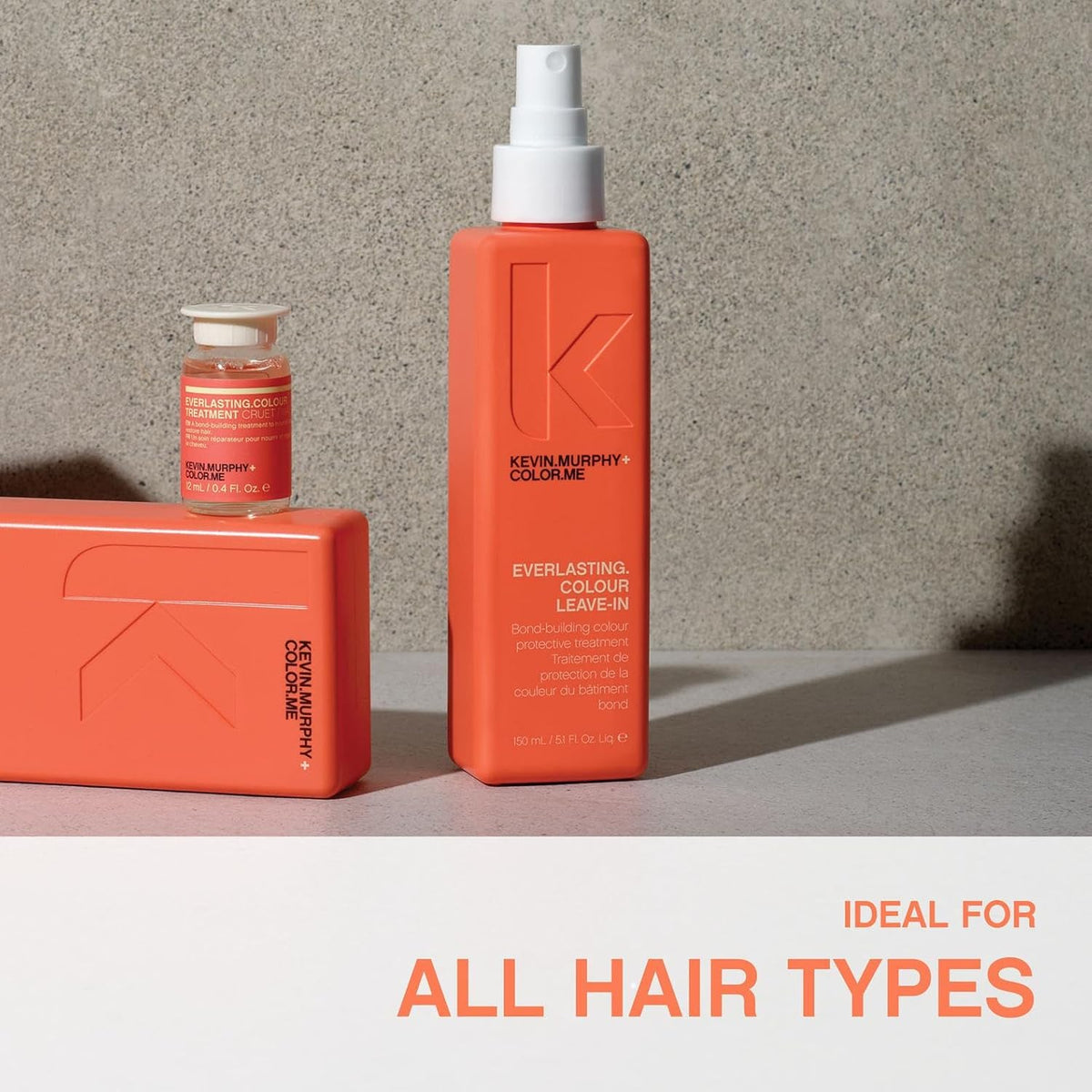 KEVIN.MURPHY EVERLASTING.COLOUR LEAVE-IN - Leave-In Conditioner Spray - For Coloured Hair - Bond Building Treatment - Colour Protection - Acidic pH - 150 mL / 5.1 fl oz