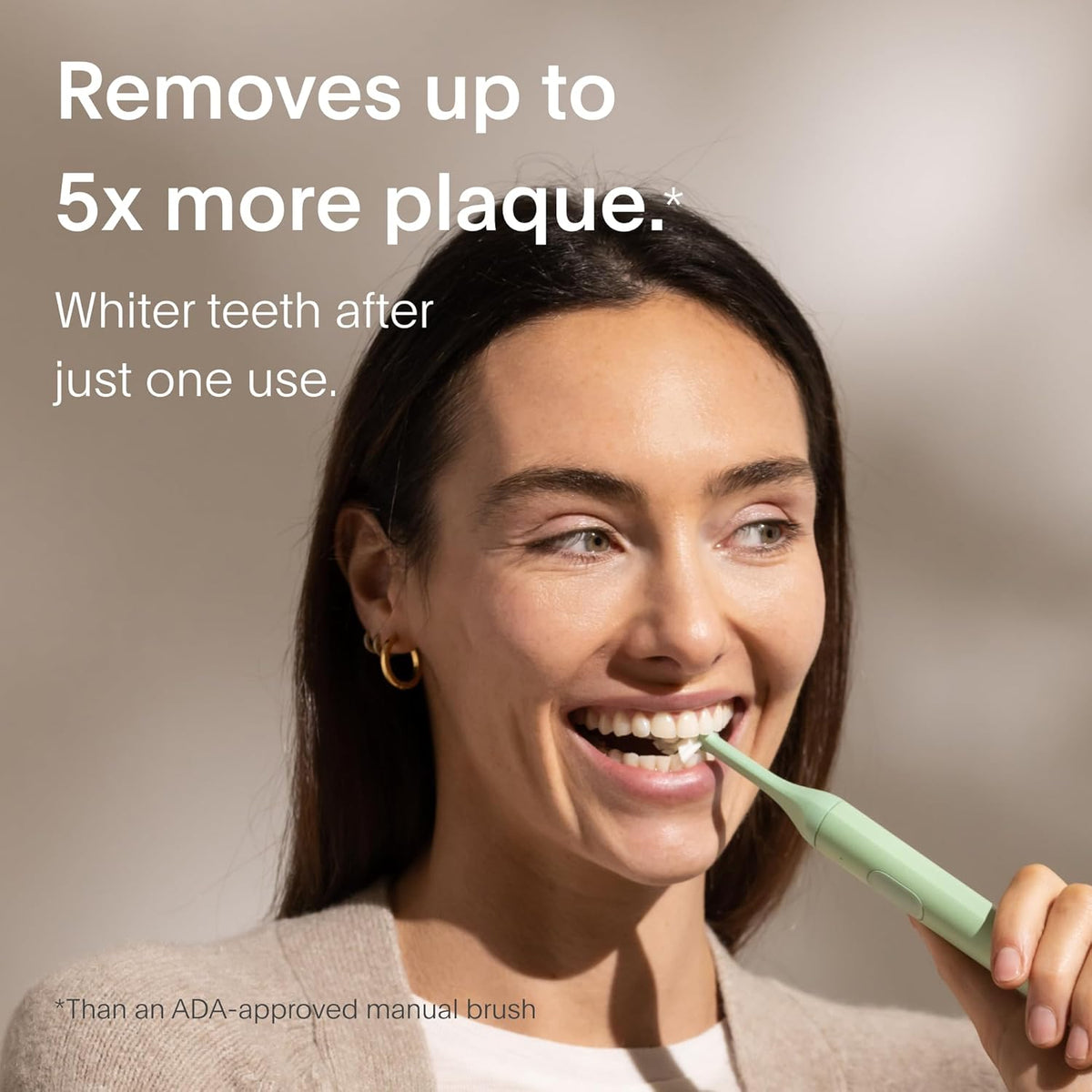 SURI 1.0 Sonic Electric Toothbrush | 40+ Day Battery | Designed in California | Sustainable Electric Toothbrush for Adults | Travel Toothbrushes | Tooth Brush | Green
