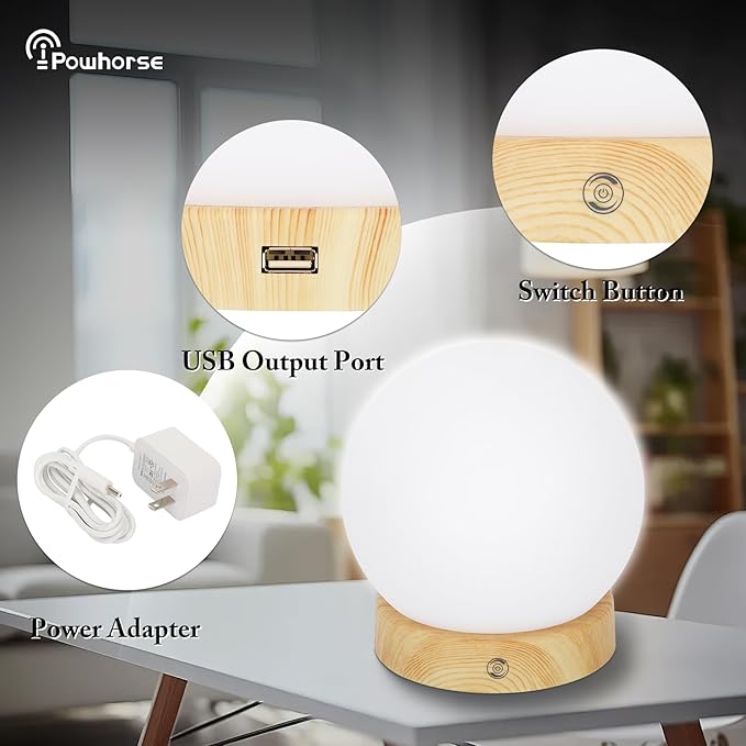 Red Light Sleep Lamp for Bedroom & Nursery Nightlight, Aid Promotes Natural Sleep, Remote Controll Set A Time to Auto Turn Off, Adjustable Brightness. 670nm Red Light Helps with Melatonin