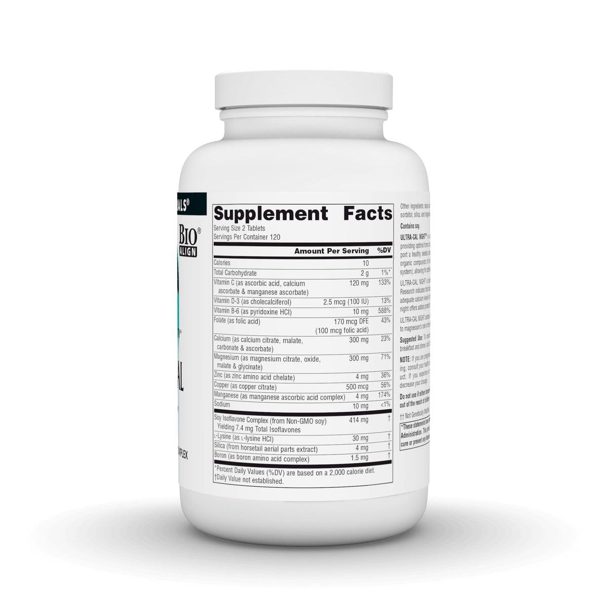 Source Naturals Ultra-Cal Night, Krebs Cycle Calcium Complex - Superior Bioactivity* - 240 - Tablets