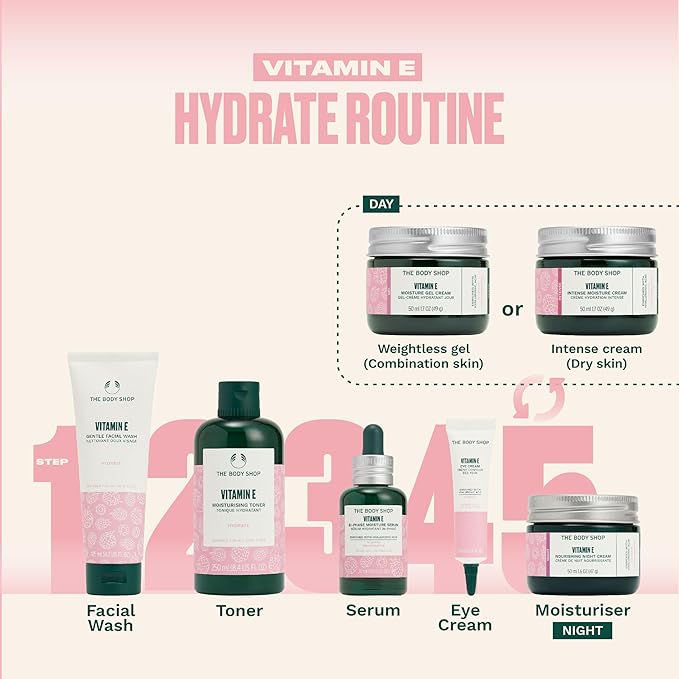 The Body Shop Vitamin E Gel Moisture Cream, 1.7 Oz