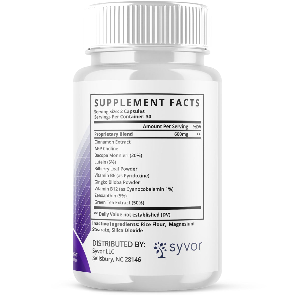 (5 Pack) Neurocept Capsules, Official Neurocept Brain Supplement Pills with All Natural Ingredients, Advanced Formula Support Pills with Max Strength Premium Vitamins for Women & Men (300 Capsules)