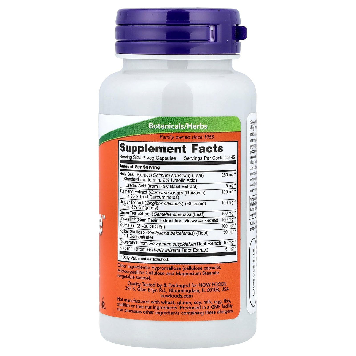 Now Foods D-Flame 90 Vcaps