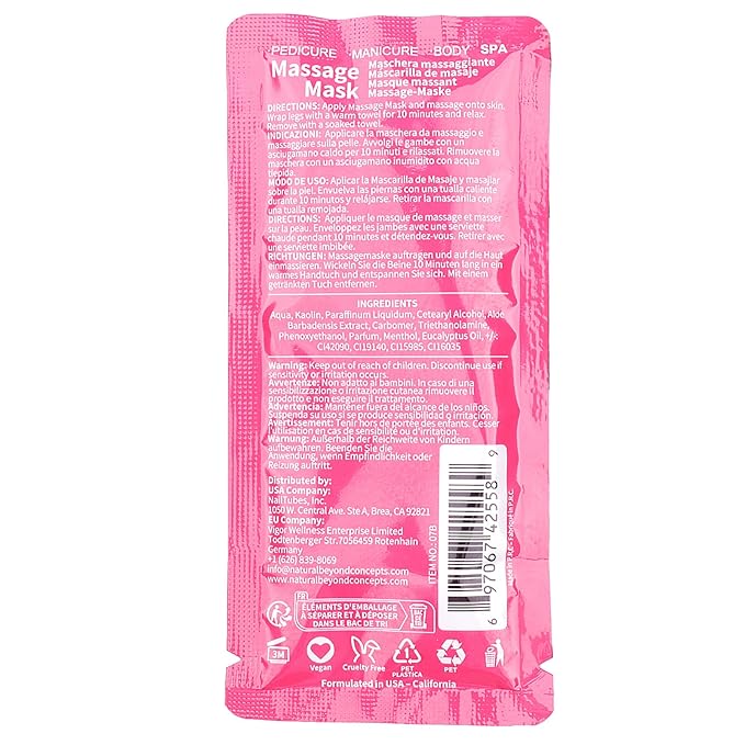 Pedicure Kit Foot Soak Set: Bubble Salt, Sugar Scrub, Massage Mask, Massage Lotion in a Box, 4 Step Foot Spa Kit for Dry Feet, Softens Calluses, Soothes Sore, Tired Feet（3 Set Rose)