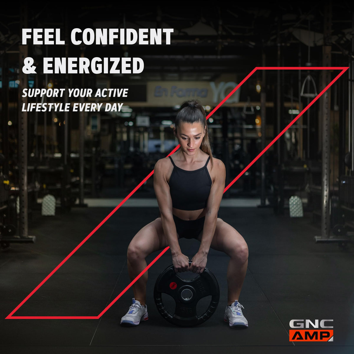 GNC AMP Amplified Greens Superfoods Performance Blend - Vegan Athlete Superfood Drink - Blueberry Pomegranate - 9.9 Oz (30 Servings)