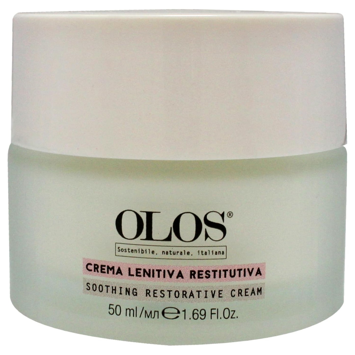 Soothing Restorative Cream - Face Moisturizer - Face Lotion for Stress Signs and Redness - Face Cream with Aloe, Macadamia, Avocado Oil - 1.7 oz