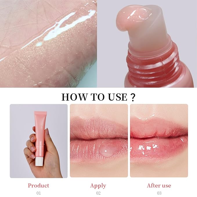 Lip Butter Balm - Lip Balm Hydrating - Tinted Lip Balm - Moisturizing Lip Gloss Set - Girls Lip Oil - Lip Moisturizer for Women - Lip Care Products - Christmas Gifts for Teen Girls