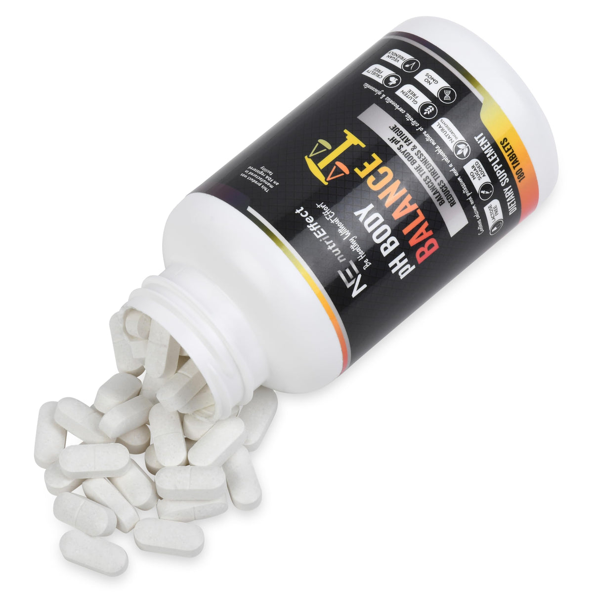 pH Balance Multi-Mineral Tablets | Alkaline Support for Energy, Metabolism, Bone & Cellular Health | Helps Maintain Acid-Base Balance | pH Balance Pills for Women & Men | 180 Tablets