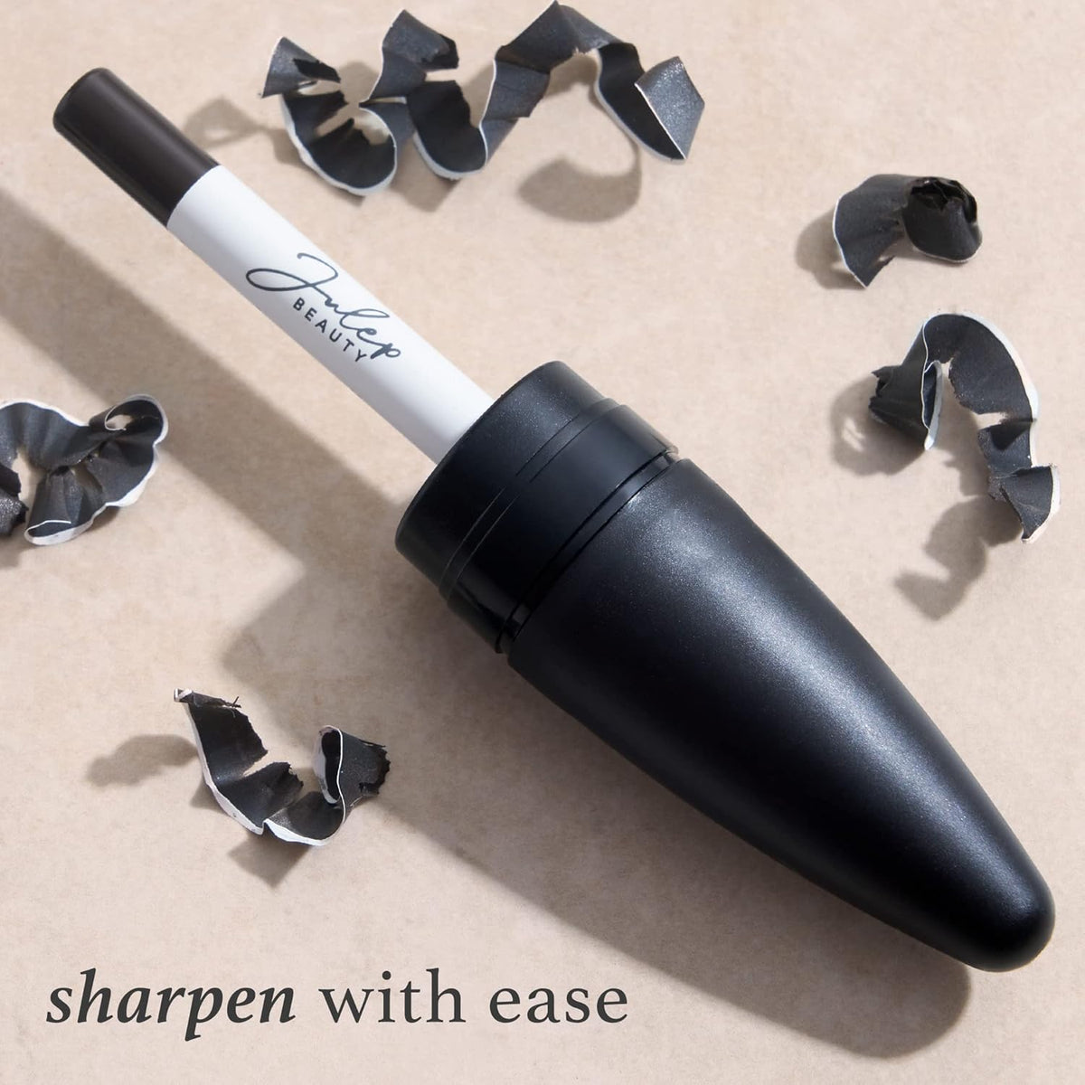 Julep When Pencil Met Gel Sharpenable Multi-Use Longwear Eyeliner Pencil - Graphite - Transfer-Proof - High Performance Liner.