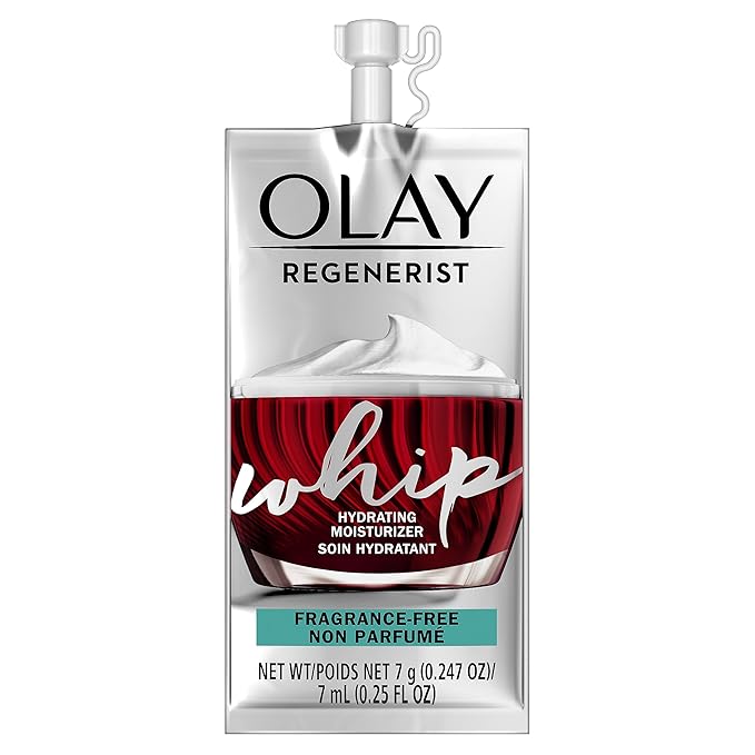 Olay Regenerist Vitamin C + Peptide 24 Face Moisturizer with Sunscreen, SPF 30, 1.7 oz + Whip Moisturizer Travel/Trial Size Gift Set