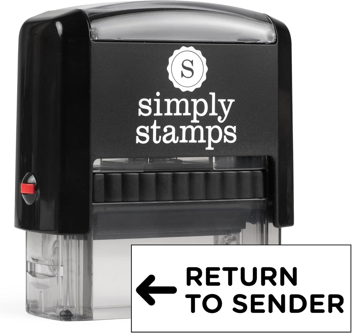Return to Sender Office Stamp | 4 Different Sizes | 20 Designs | Multiple Color Options | Perfect for Quick Validation of Office Documents (Return to Sender, Medium)