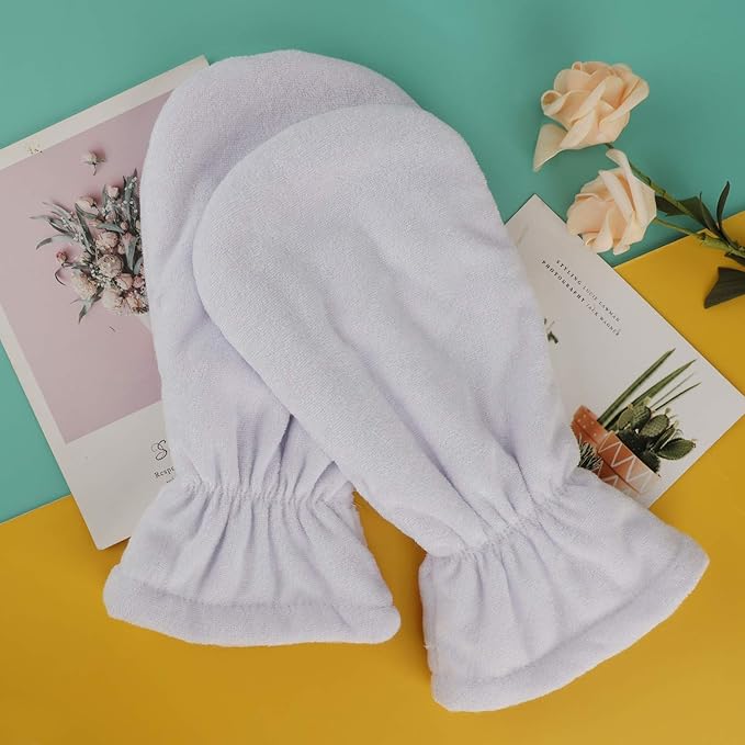 Paraffin Bath Mitts, Segbeauty Thick Snug Elastic Opening Paraffin Wax Glove and Bootie with Double Terry Clothes for Heat thera-py, Hand and Foot Bags for Thermal SPA treat-ment, Paraffin Machine