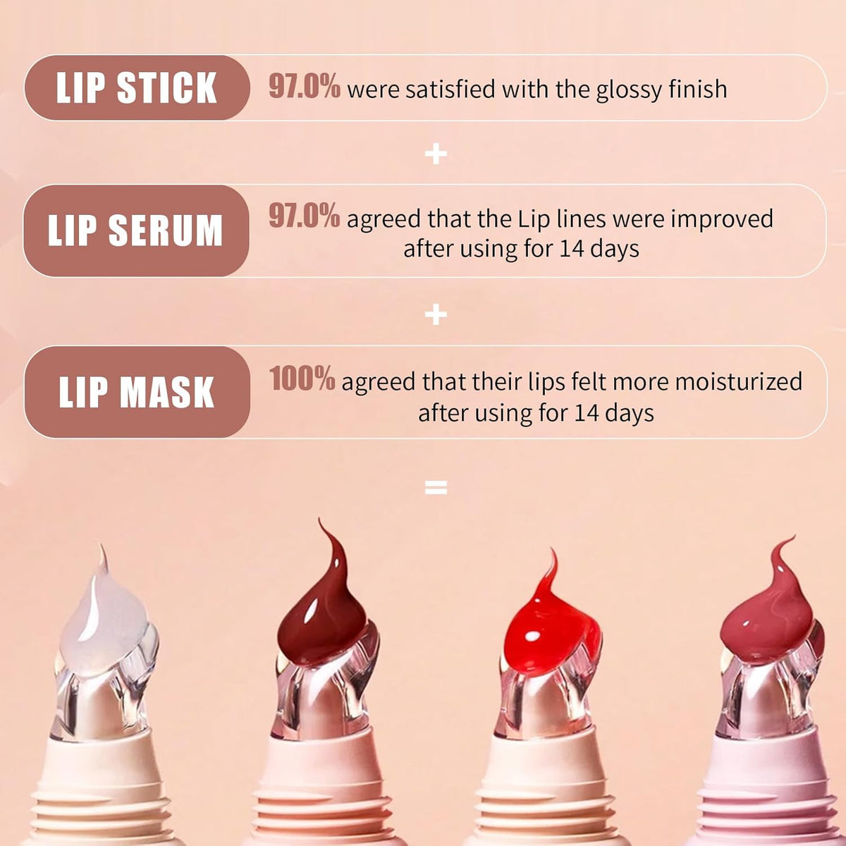 Tinted Lip Balm, Buildable Lip Color, Hydrate, Glossy, Lightweight, Sheer tint, 3-in-1 Moisture, Repair and Color, 0.33Oz(03 melon)