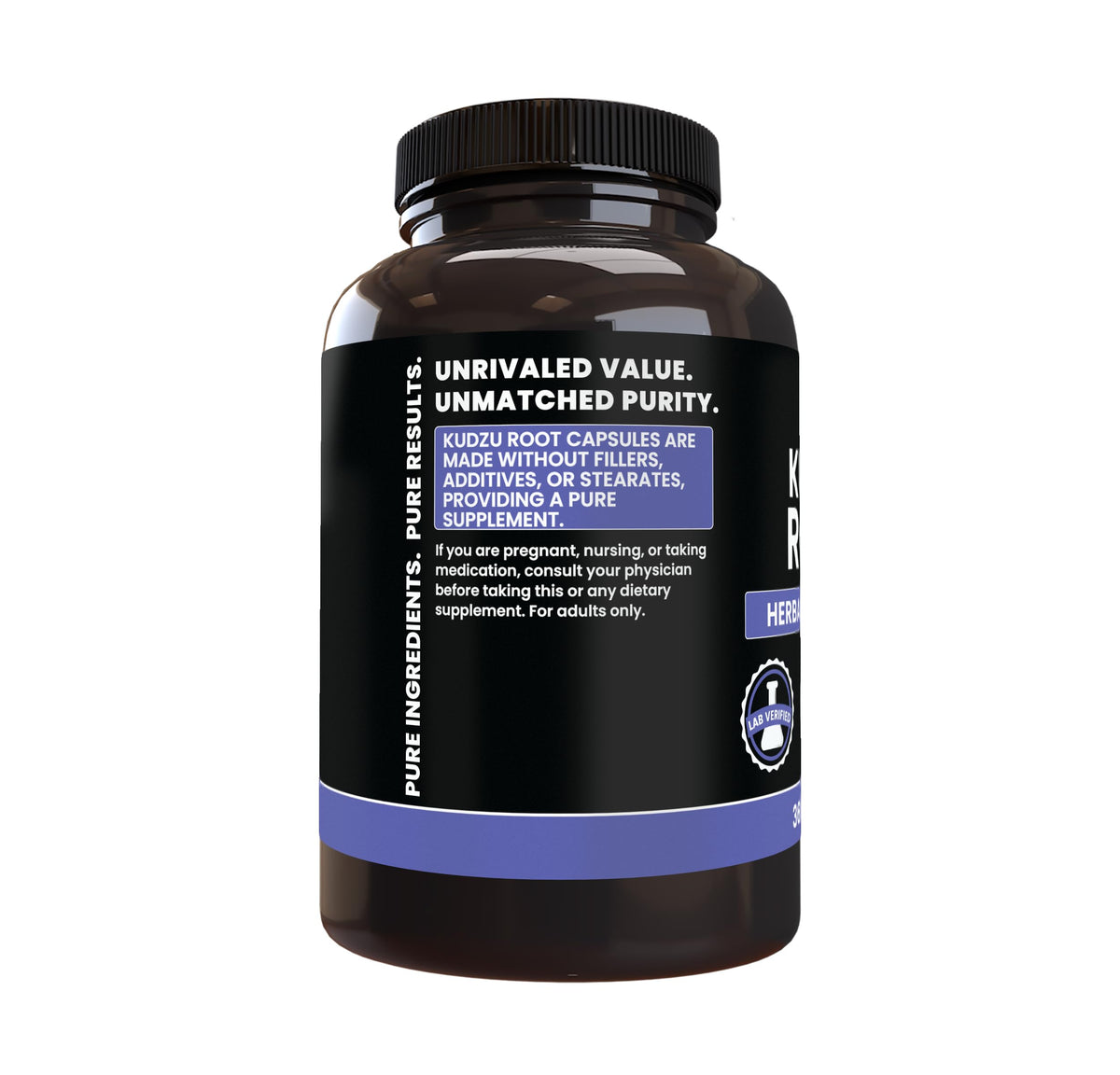 PURE ORIGINAL INGREDIENTS Kudzu Root (365 Capsules), No Magnesium Or Rice Fillers, Always Pure, Lab Verified