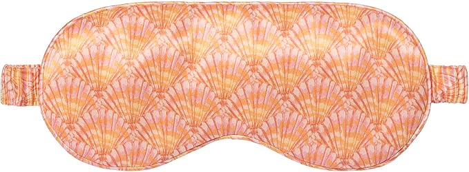 slip Pure Silk Sleep Mask - Nautilus | 100% Mulberry Silk, Ultra Soft & Comfortable | Blocks Light for Restful Sleep, Adjustable Strap for Perfect Fit | Gentle on Skin & Hair, Ideal for Travel & Home