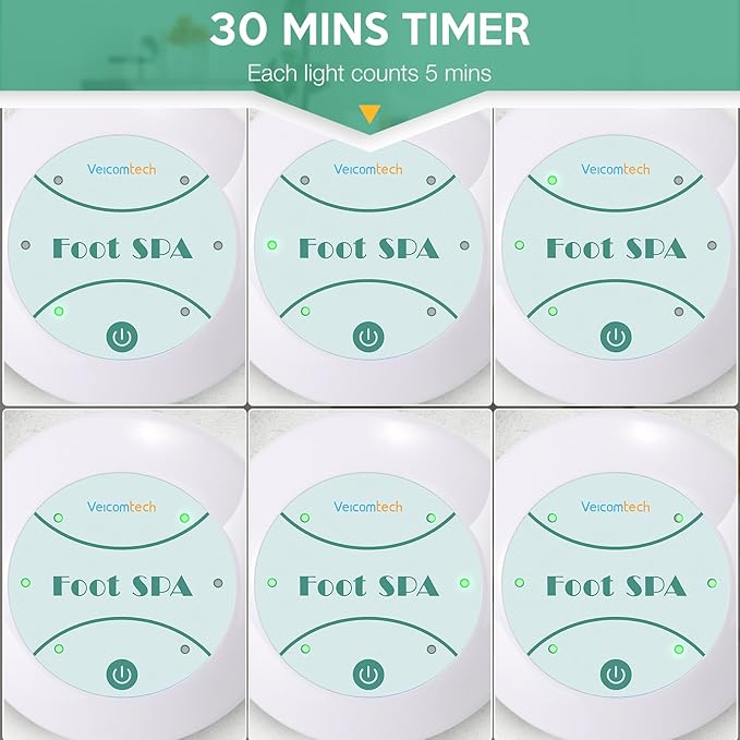 Ionic Foot Bath Detox Machine, Ion Cleanse for Home Use, Salon, Beauty SPA Club (2 Arrays, 100 Liners) Green