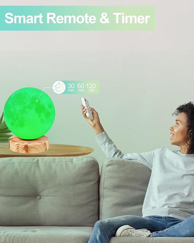 Green Light Therapy Lamp for Migraines Headaches Insomnia Sleep Light Sensitivity Anxiety Relief 520nm Narrow Band Green LED Multi-Mode Warm Natural Cold White Light Desk Lamp Remote Charging Port
