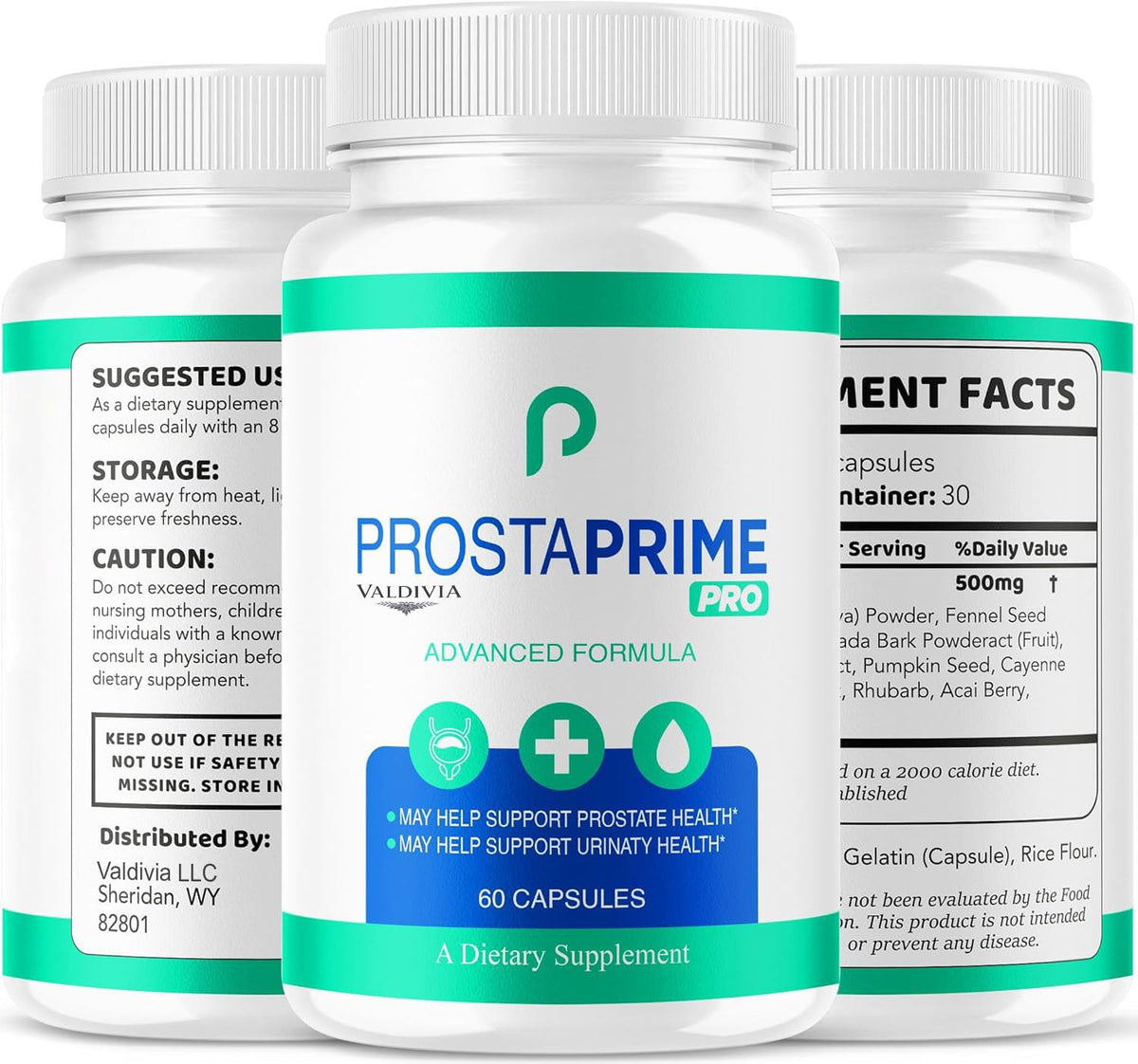 ProstaPrime Pro Capsules - Official for Men Supplement Support, Natural Premium Advanced Formula Health & Wellness, ProstaPrime Pro Reviews, 60 Capsules for 1 Month