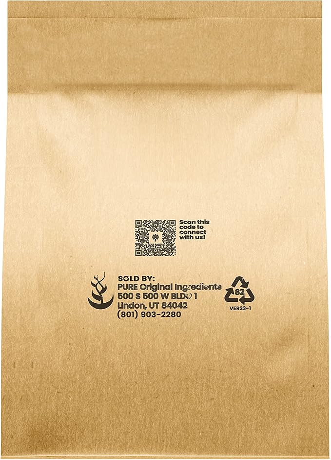 Pure Original Ingredients Epsom Salt (1 lb) Pure Magnesium Sulfate, Soaking Solution