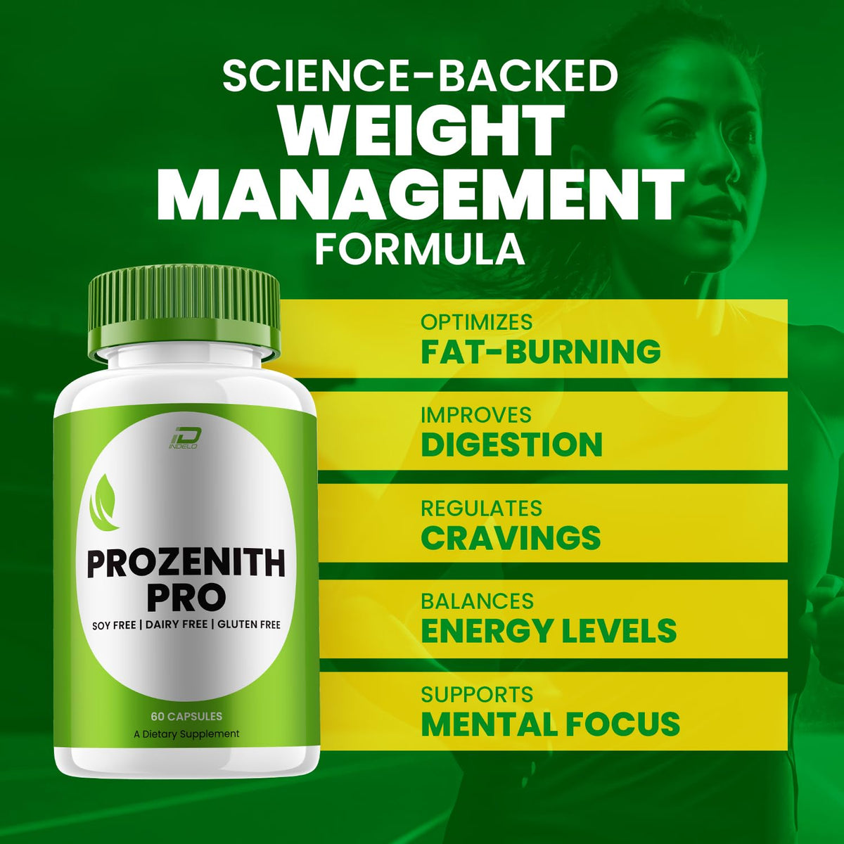 Prozenith Pro Capsules – ProzenithPro All Natural Advanced Formula 800MG Dietary Supplement Maximum Strength (2 Pack - 120 Capsules)