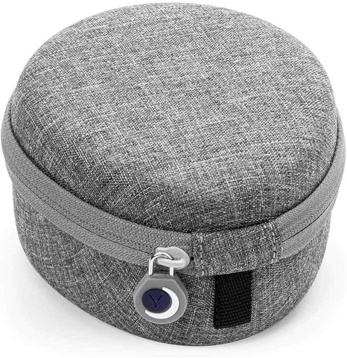 Yogasleep Hushh & Crush Resistant Travel Case, (2 Piece Set) Portable White Noise Sound Machine for Baby, 3 Soothing Natural Sounds, Noise Canceling for Sleep Aid, Office Privacy, & Meditation