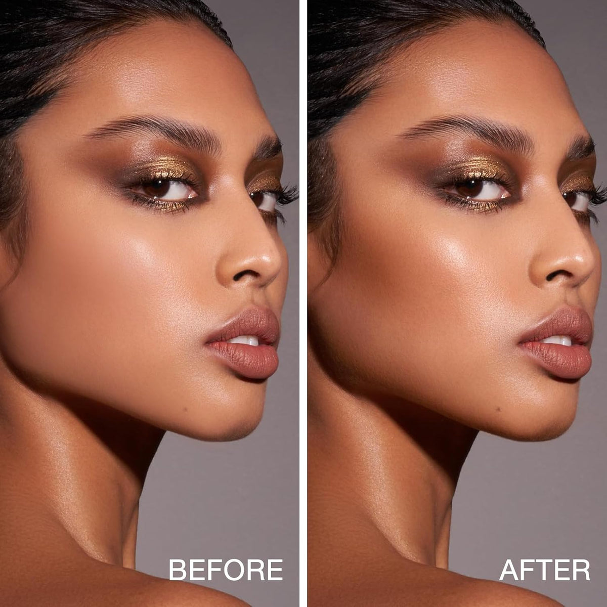 Boobeen Soft Matte Bronzer, Contour Palette for Face, Bronzing Blush Powder for Contouring, Long-lasting Buildable Bronzed Shimmer