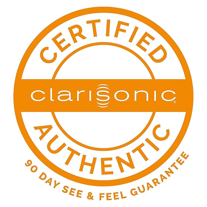 Clarisonic Deep Pore Facial Cleansing Brush Head Replacement Compatible with Mia 1, Mia 2, Mia Fit, Alpha Fit, Smart Profile Uplift and Alpha Fit X, 2 Pack