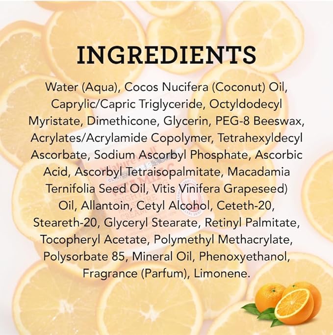 NATURE WELL Clinical Brighten & Hydrate Vitamin C Moisture Cream Skincare for Face, Body & Hands, Revitalizes Dull-Looking Skin, Promotes A Glowing Complexion, Helps Visibly Improve Skin Texture, 10oz