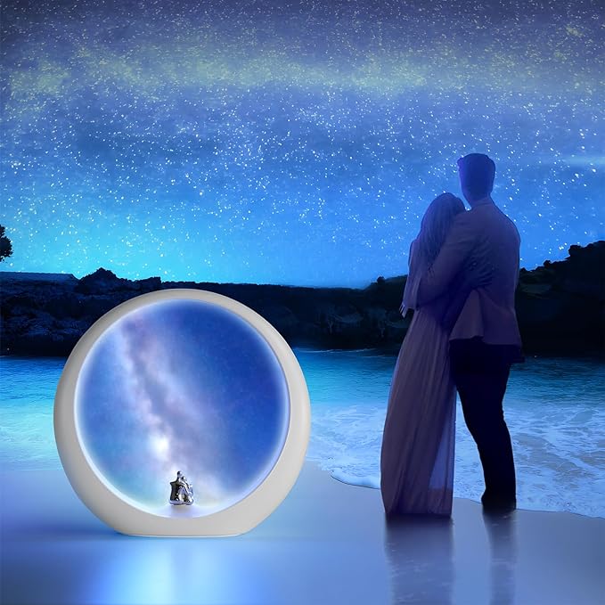 mamre Unique Milky Way Lamp Special Night Light Gift for Bedroom Living Room Suprise Gift for Valentine's Day Birthday Wedding Anniversary