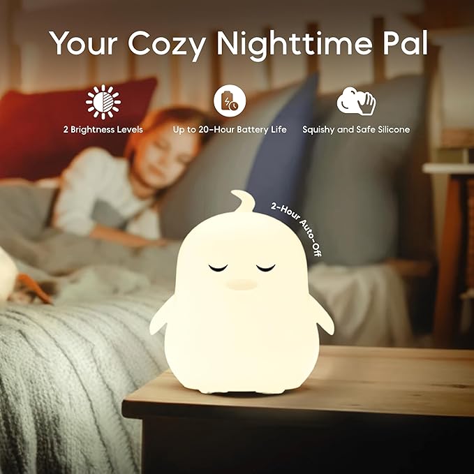 Breathing Pal 'Penny'- Mindfulness Breathing Light, Guided Visual Meditation Breathing Light, Anxiety Relief Items for Calm Down Corner/Meditation/Sleep Aid for Adult&Kid