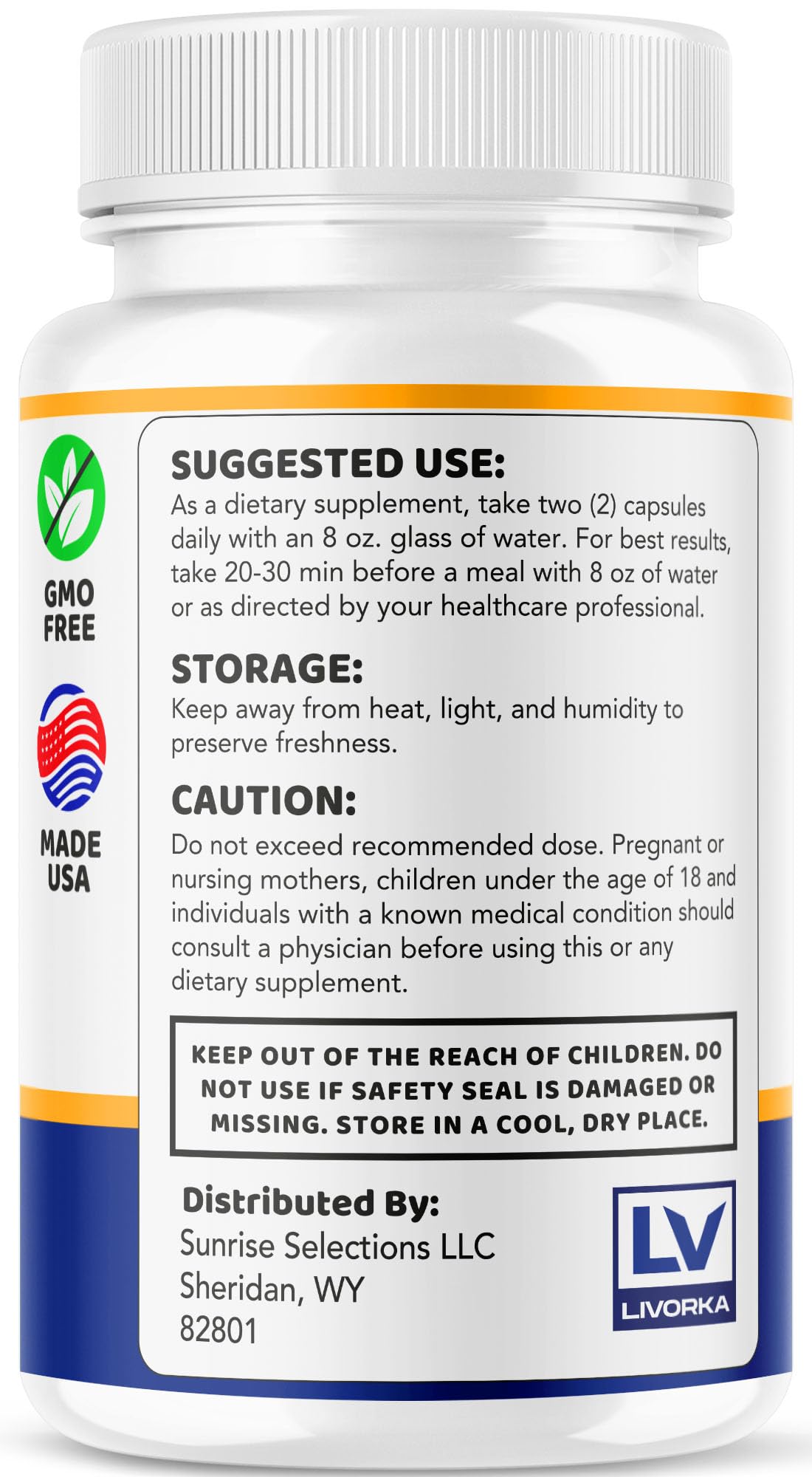 (5 Pack) Brain Defender - Official Brain Defender Supplement Advanced Pills, Natural Brain and Memory Support, Brain Defender Health & Wellness Multivitamin, 300 Capsules for 5 Months