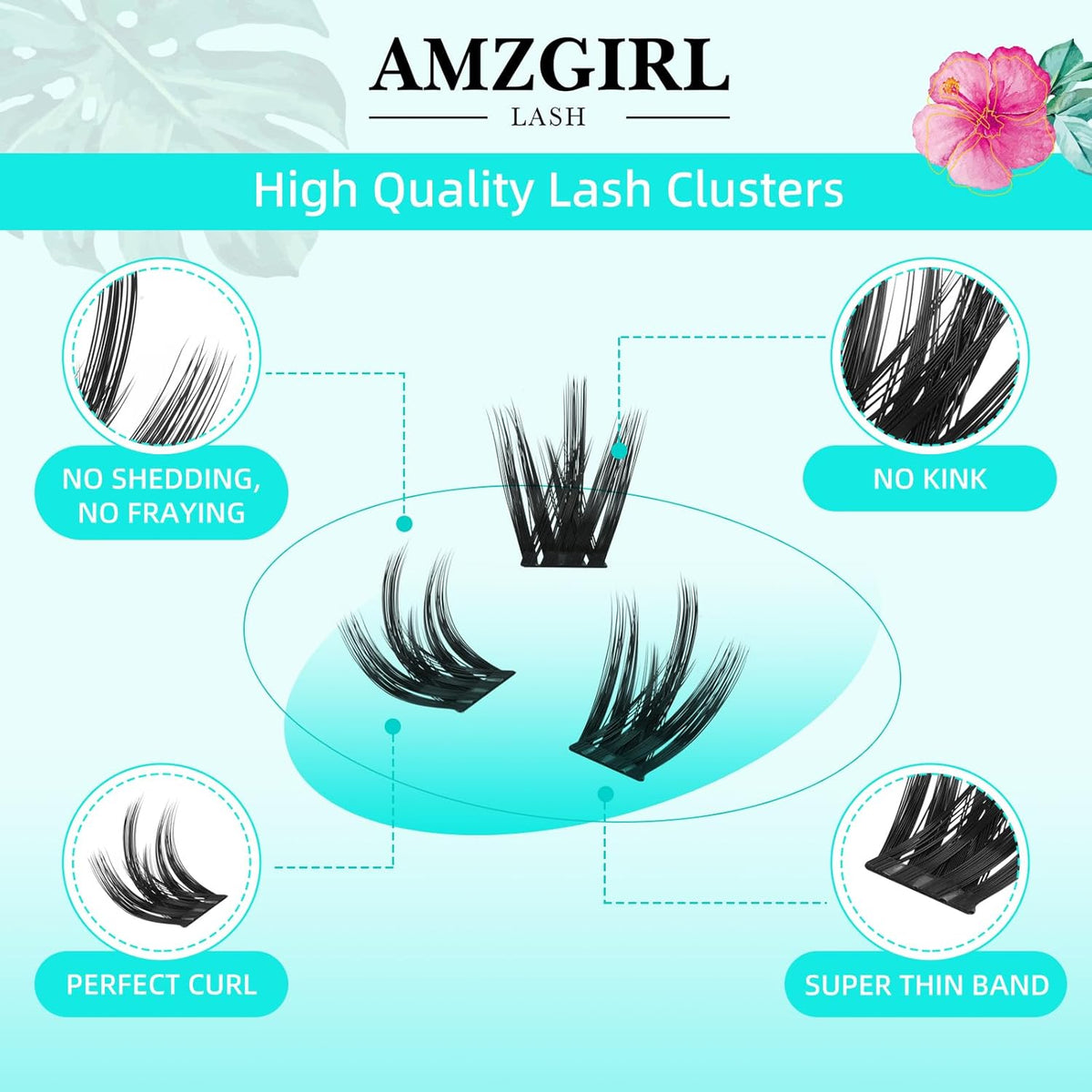 Lash Clusters Wet Look 168Pcs Eyelash Cluster Ultra-Thin Lash Band Eyelashes Extensions Spiky Anime Wide Span Lashes(Orchid,C-18mm)