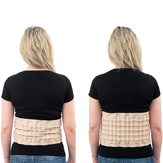 HONGJING Decompression Back Belt Lumbar Support Inflatable for Back Pain Relief Lower Back Traction Device - Reset Lumbar Spine, One Size fits 29-49 Waist