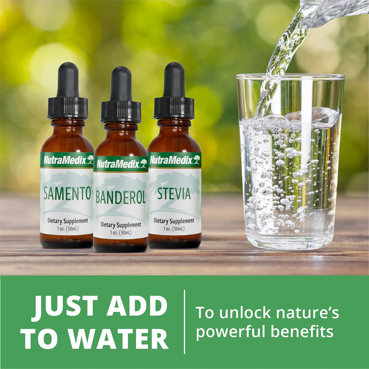 NutraMedix Cumanda Liquid Immune Support Supplement - Herbal Tincture to Promote Microbial, Digestive & Gut Health for Women & Men - Made with Huacapurana Tree Bark Extract (1oz / 30ml)