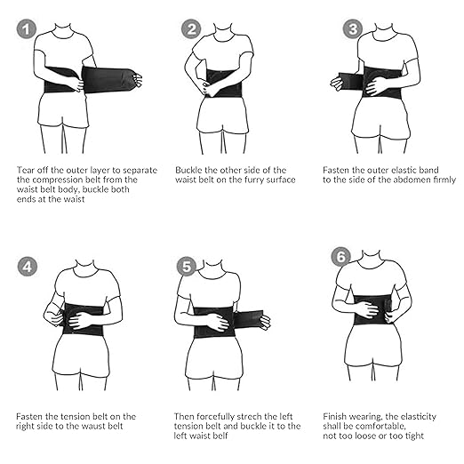 Back Support with Magnet, Tourmaline Magnetic Back Braces for Lower Back Pain Relief, Self Heating & Soothing Back Support Belt, Lumbar Support Belt for Herniated Disc/Sciatica (Small)