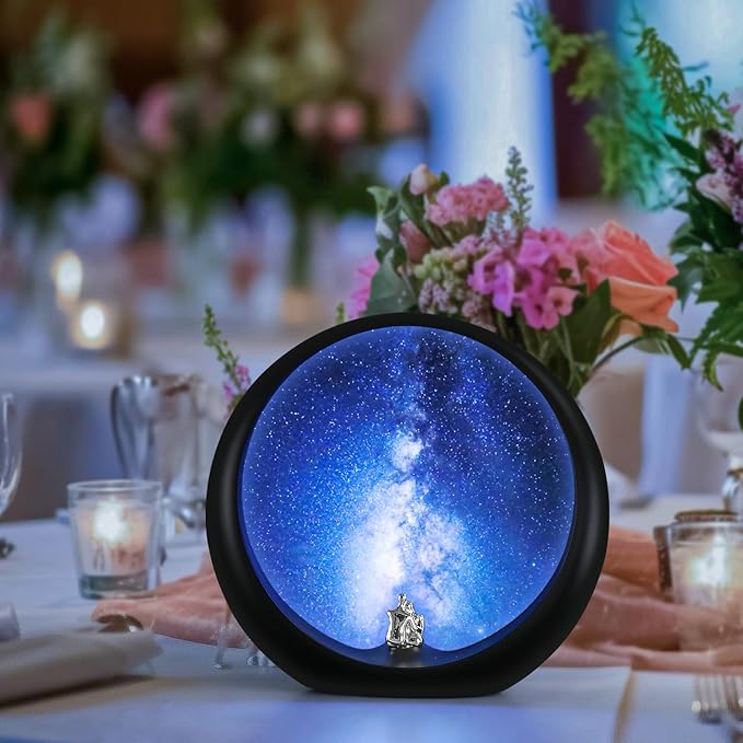 mamre Galaxy Lamp Special Dimmable Night Light Gift Idea for Wedding Anniversary Valentine’s Day Birthday Christmas