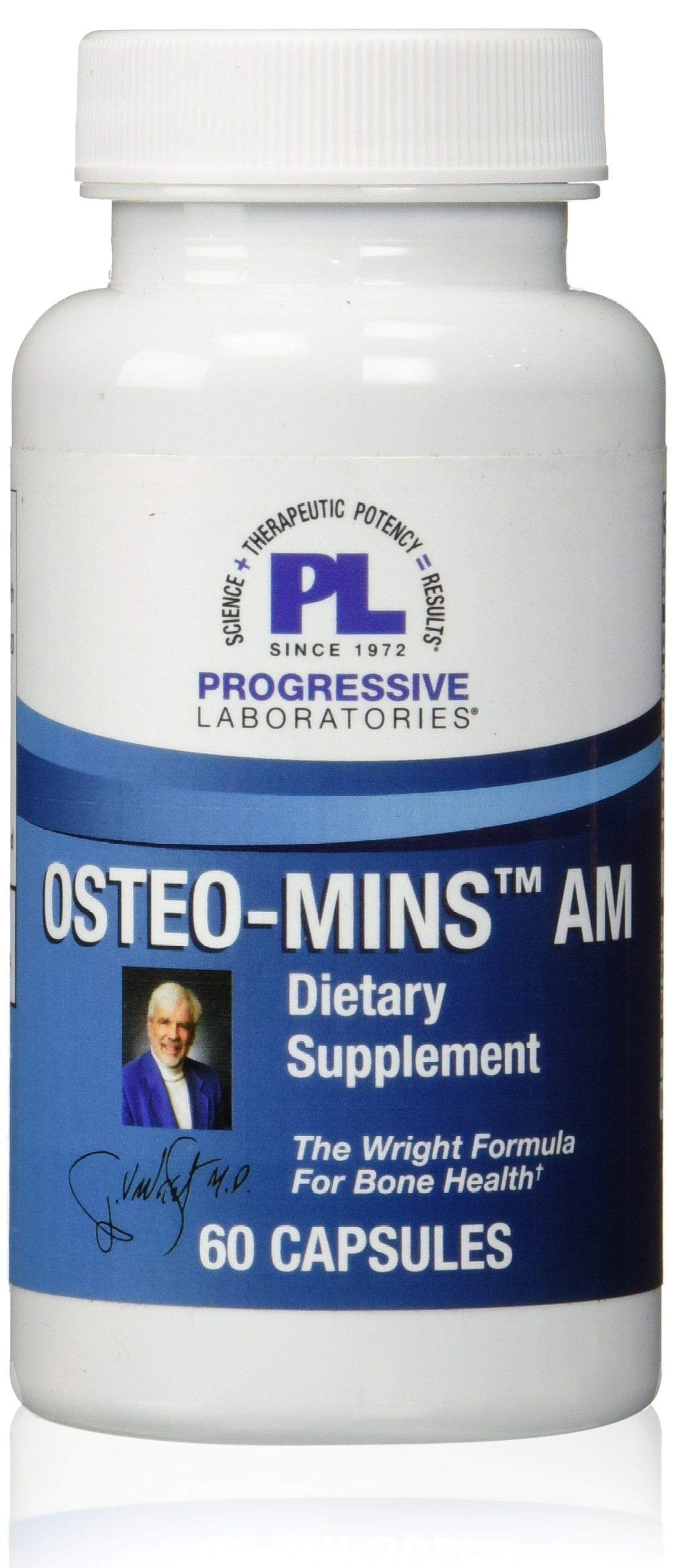 Progressive Labs Osteo-Mins AM Supplement, 60 Count by Progressive Labs