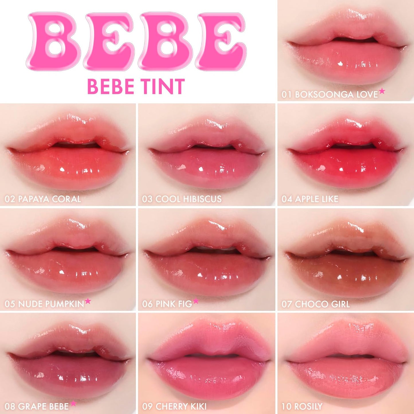 Amuse SEOUL BEBE TINT - 07 CHOCO GIRL | 24-hour Long-lasting Lip Stain, Plumping, Hydrating, Moisturizing, No Peel Off, Lip Care, Treatment, Non Sticky, Korean Lip Tint for Dry Lips