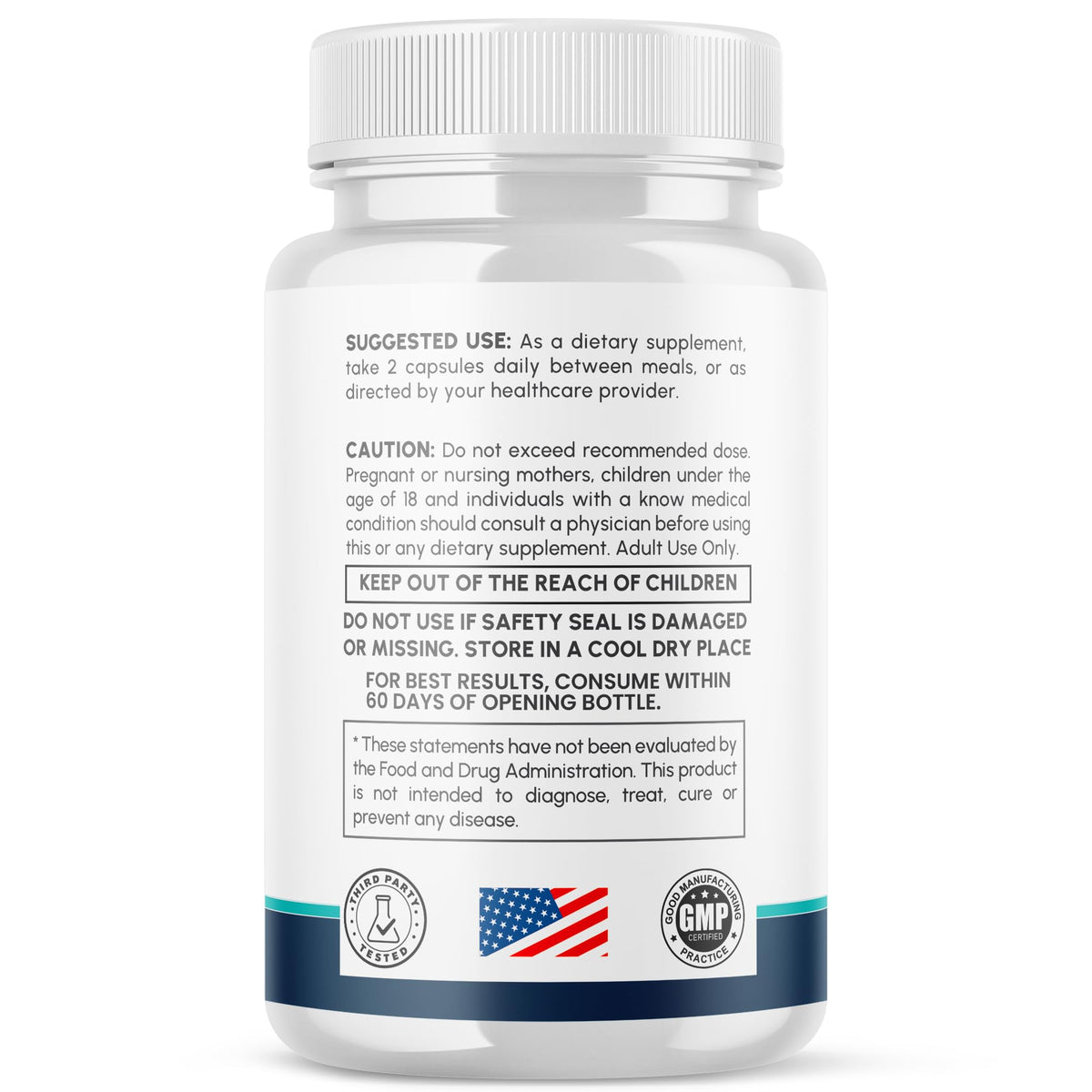 Trimoryn Capsules, Official Trimoryn Pills with All Natural Ingredients, Advanced Trimorin Wellness Support Supplement, Maximum Strength Healthy Lifestyle Vitamins for Women and Men (60 Capsules)