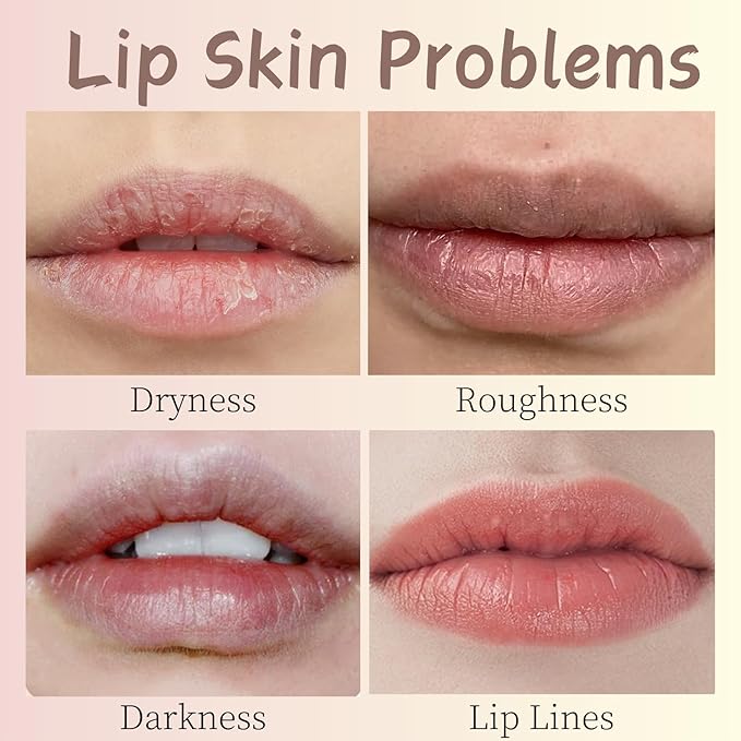 Lip Butter Balm - Lip Balm Hydrating - Tinted Lip Balm - Moisturizing Lip Gloss Set - Girls Lip Oil - Lip Moisturizer for Women - Lip Care Products - Christmas Gifts for Teen Girls